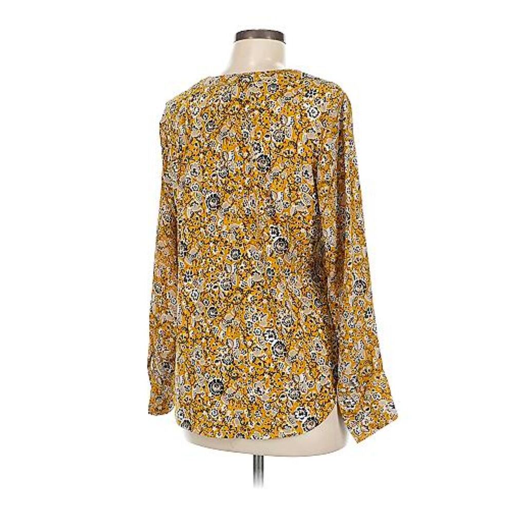 Ann Taylor Long Sleeve Blouse Size Medium - Picture 3 of 7